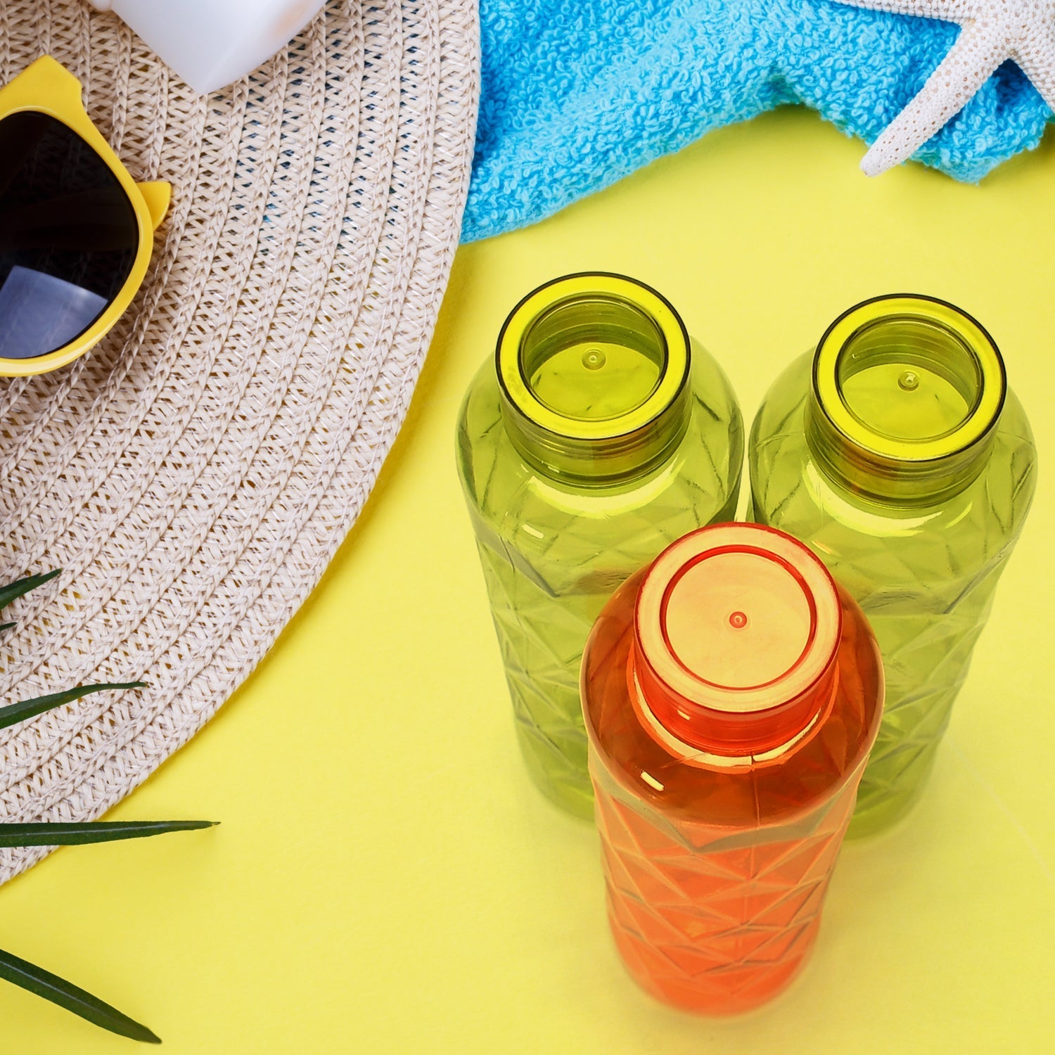 Detailed view of a diamond-cut bottle highlighting its geometric pattern. Detailed view of a diamond-cut bottle highlighting its geometric pattern.